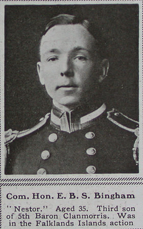 Bingham E B S Comm The Hon HMS Nestor The Sphere 17th June 1916