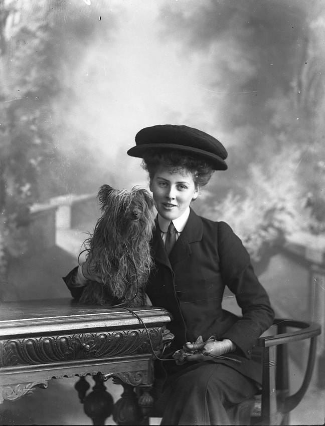 Miss Taylor And Dog