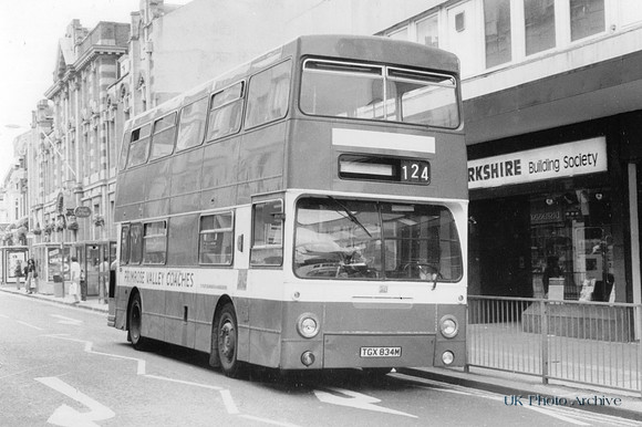 Ex London Transport DMS 834 TGX 834M 1989