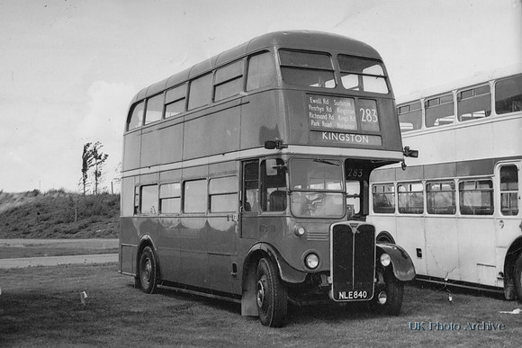 Routemaster Bus RT3733 283 To Kingston NLE 840 1982