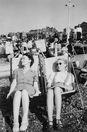 On The Beach 1950s