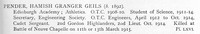 Pender H G G 2nd Lt 2nd Gordon Highlanders Obit