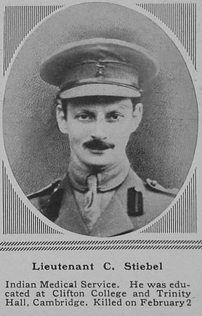Stiebel C Lt Indian Army The Sphere 7th Apr 1917