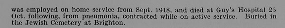 Marks A S Lt 9th Royal Sussex Regiment Obit Part 2 De Ruvignys Roll Of Honour Vol 5