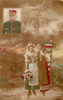 General Joffre French Patriotic Postcard Front