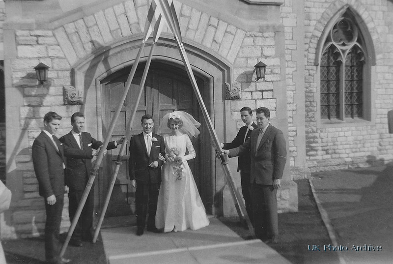 Kenneth Edward Poole And Sonia Brenda Ward Wedding Highfield Church Southampton 1963 Photo No 1