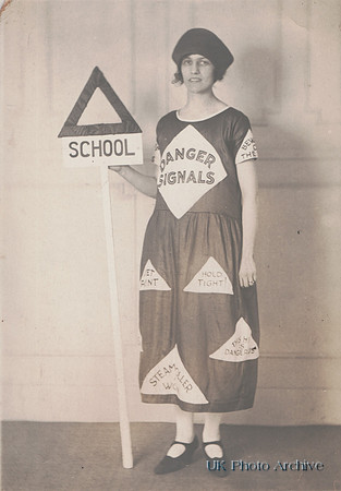 A Woman In Fancy Dress