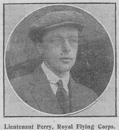 Perry E W C Lt Royal Flying Corps The Graphic 20th Aug 1914