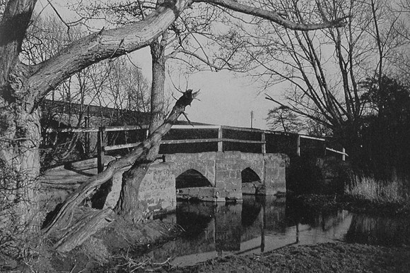 The Alne At Hampton-In-Arden Warwickshire 1930s