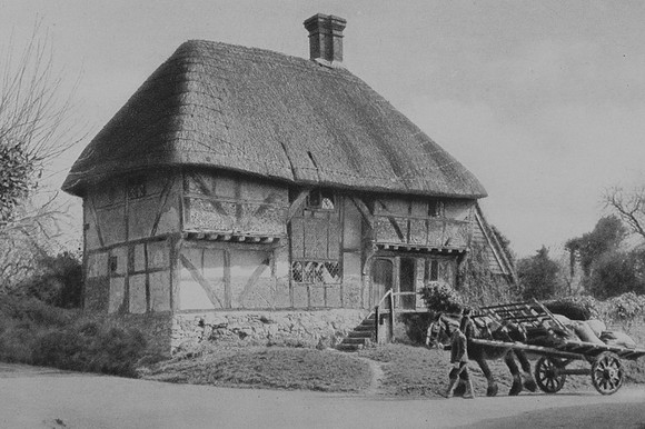 The Old Shop At Bignor Sussex 1920s