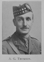 Thomson A G Captain 7th Royal Scots