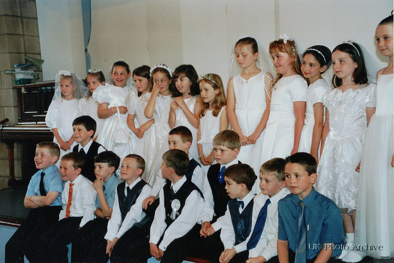 First Holy Communion Holy Family Church Sutton Surrey 2001