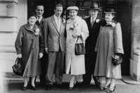 1940s Wedding Guests