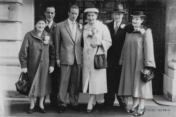 1940s Wedding Guests