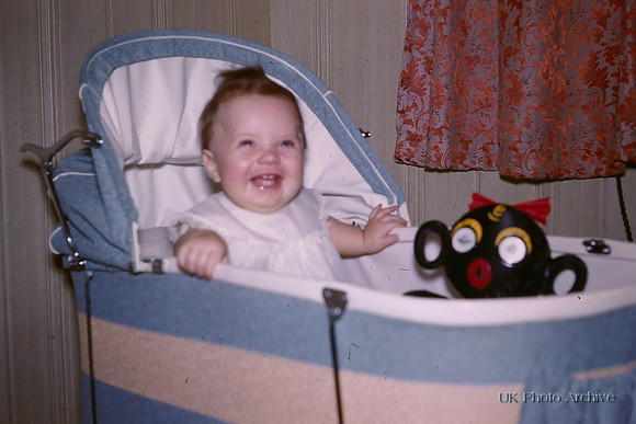 Baby With Blinky Winky Doll 1961