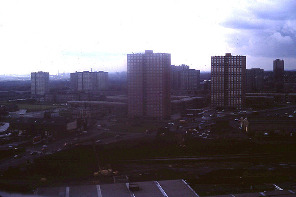 View From Chemistry Tower University Of Salford 1980