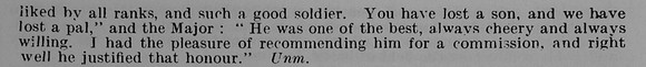 Palmer H Lt 12th Lancers Obit Part 2
