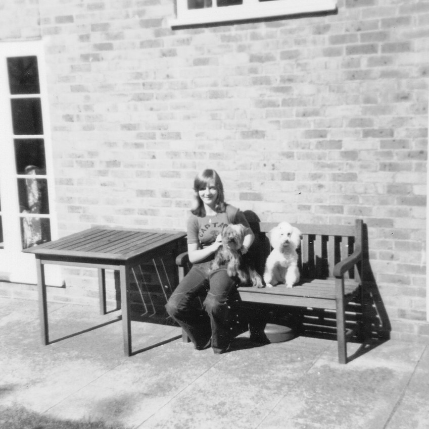 In The Garden 2 The Priors Ashtead Surrey 1973