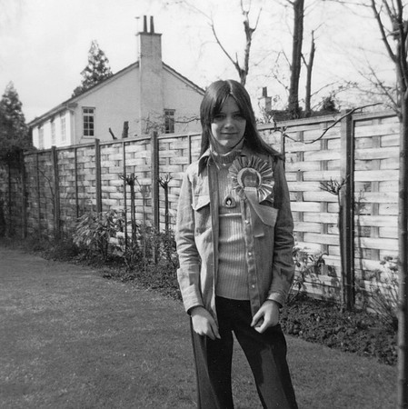 In The Garden The Priors Ashtead Surrey 1973