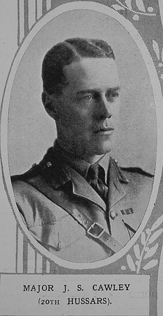 Cawley J S Major 20th Hussars The Illustrated London News 19th Sep 1914