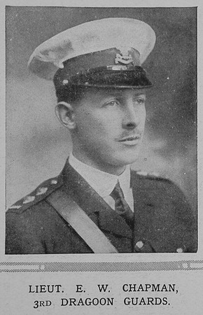Chapman E W Lt 3rd Dragoon Guards The Ilustrated London News 26th Dec 1914