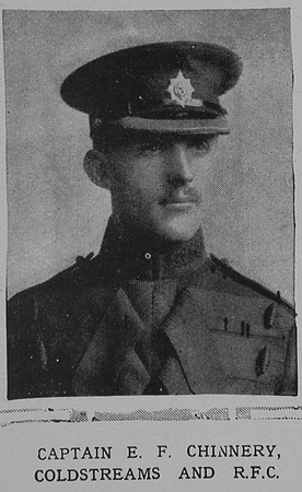 Chinnery E F Captain Royal Flying Corps The Illustrated London News 30th Jan 1915