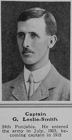 Leslie-Smith G Captain Indian Army The Sphere 4th Sep 1915