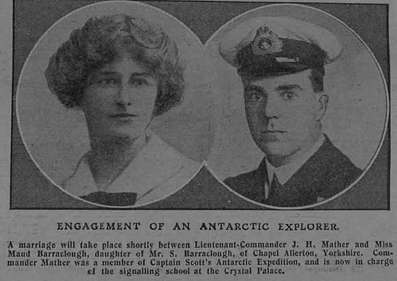 Mather J H Lt Comm Royal Naval Volunteer Reserve The Graphic 19th July 1915