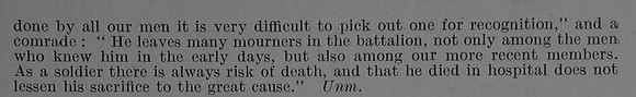 Parsons J F L Sig 2nd Honourable Artillery Company Obit Part 2 De Ruvignys Roll Of Honour Vol 3