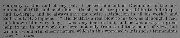 Peet F W L/Sergt 2nd Honourable Artillery Company Obit Part 2 De Ruvignys Roll Of Honour Vol 3