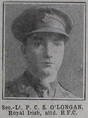 O'Longan P C S 2nd Lt RFC The War Illustrated