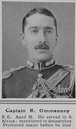 Ommanney R Captain Royal Engineers The Sphere 25th Sep 1915