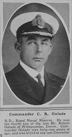 Oxlade C B Comm Royal Naval Reserve The Sphere 23rd Mar 1918