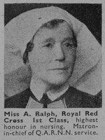 Ralph A Matron In Chief QARNN