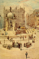 The Queen Victoria Memorial Liverpool 1907