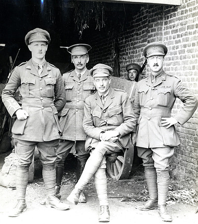 2nd Leicester Officers At Estaires, France