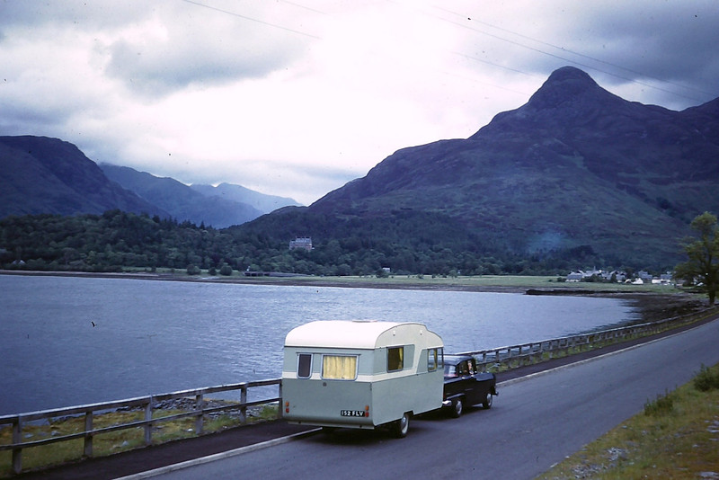 Vauxhall Victor And Sprite Musketeer Caravan 1959