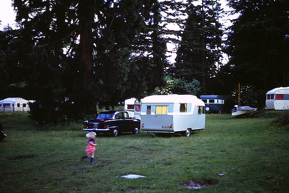 Vauxhall Victor And Sprite Musketeer Vintage Caravan
