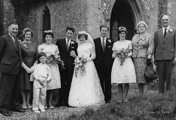 The Wedding Of John D Mason And Bebe J Daniels North Walsham Norfolk 1961