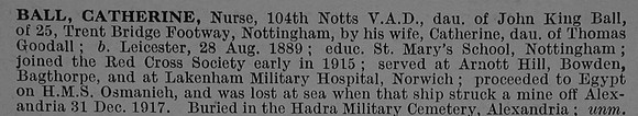 Ball C Nurse Obit