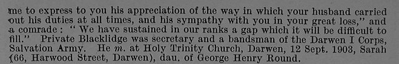 Blacklidge S Pte 3038 1st Welsh Guards Obit Part 2