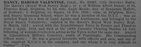 Dancy H V Cpl 69987 11th Queens Royal West Surrey Regiment