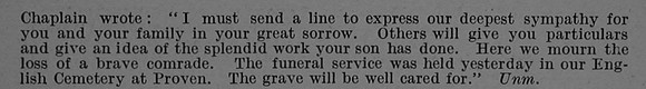 Devlin H L Lt 5th Argyll & Sutherland Highlanders Attd Royal Flying Corps Obit Part 2