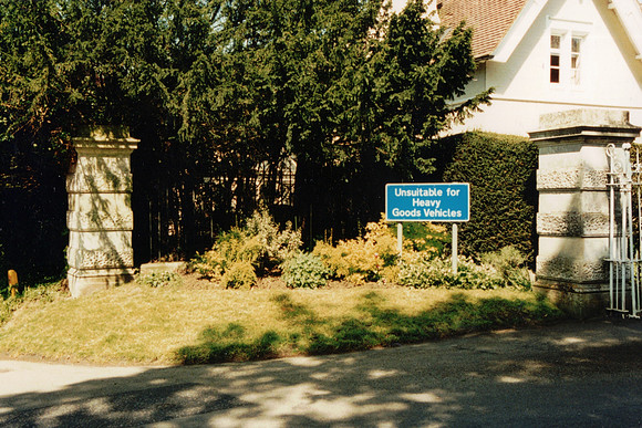 Corner By Ashtead Park Gates 1990s