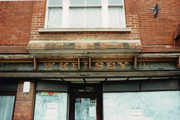 Old Sign Of W Kelsey Dairyman The Street Ashtead 1990s