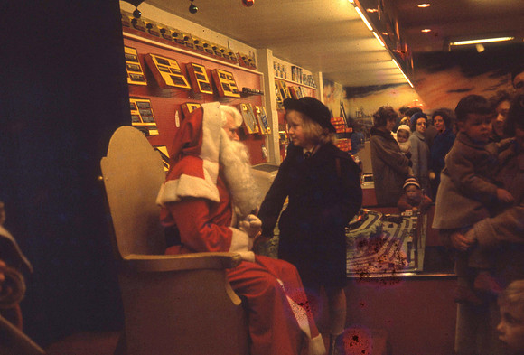 Santa Comes to Fenwicks Newcastle 1962