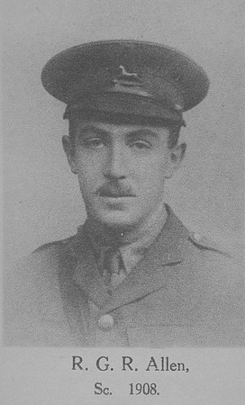 Allen R G R Captain 5th West Yorkshire Regiment