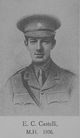 Castelli E C 2nd Lt 13th London Regiment (Kensingtons)