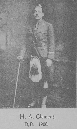 Clement H A 2nd Lt 8th Black Watch