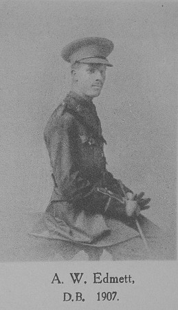 Edmett A W Lt 10th Royal West Kent Regiment